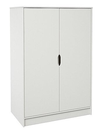 Armoire deux portes imitation bois ARTHUR