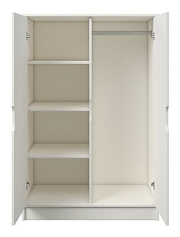 Armoire deux portes imitation bois ARTHUR