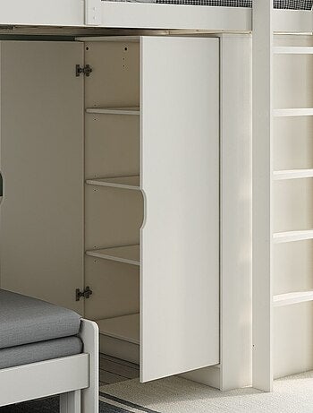 Armoire deux portes imitation bois ARTHUR