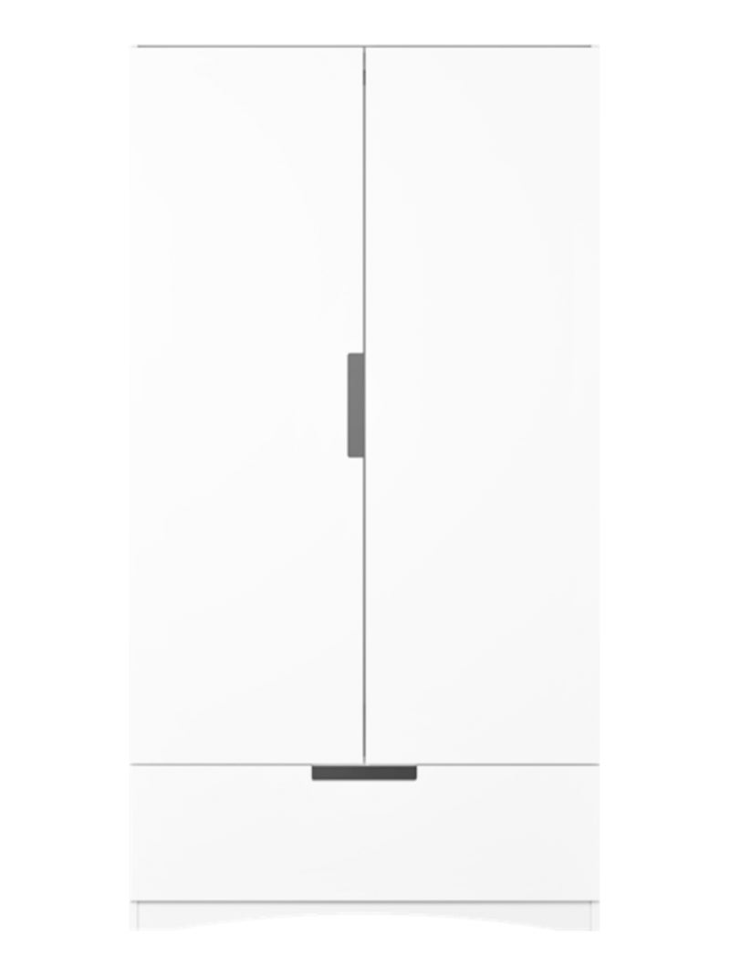 Armoire Enfant 2 portes Classic Blanc - Kiabi