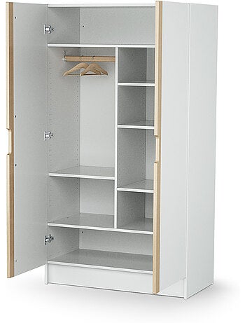 Armoire enfant 2 portes en bois carrousel