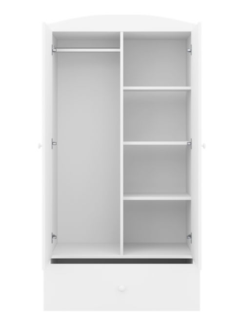 Armoire enfant 2 portes et 1 tiroir - Kiabi