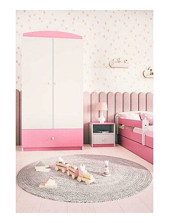 Armoire enfant 2 portes et 1 tiroir