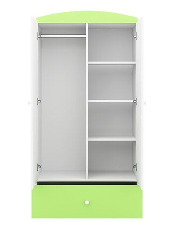 Armoire enfant 2 portes et 1 tiroir