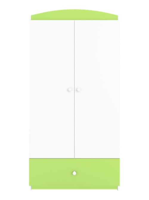 Armoire enfant 2 portes et 1 tiroir - Kiabi