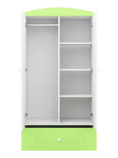 Armoire enfant 2 portes et 1 tiroir - Kiabi