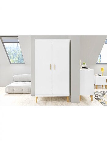 Armoire Enfant 2 portes Kubi