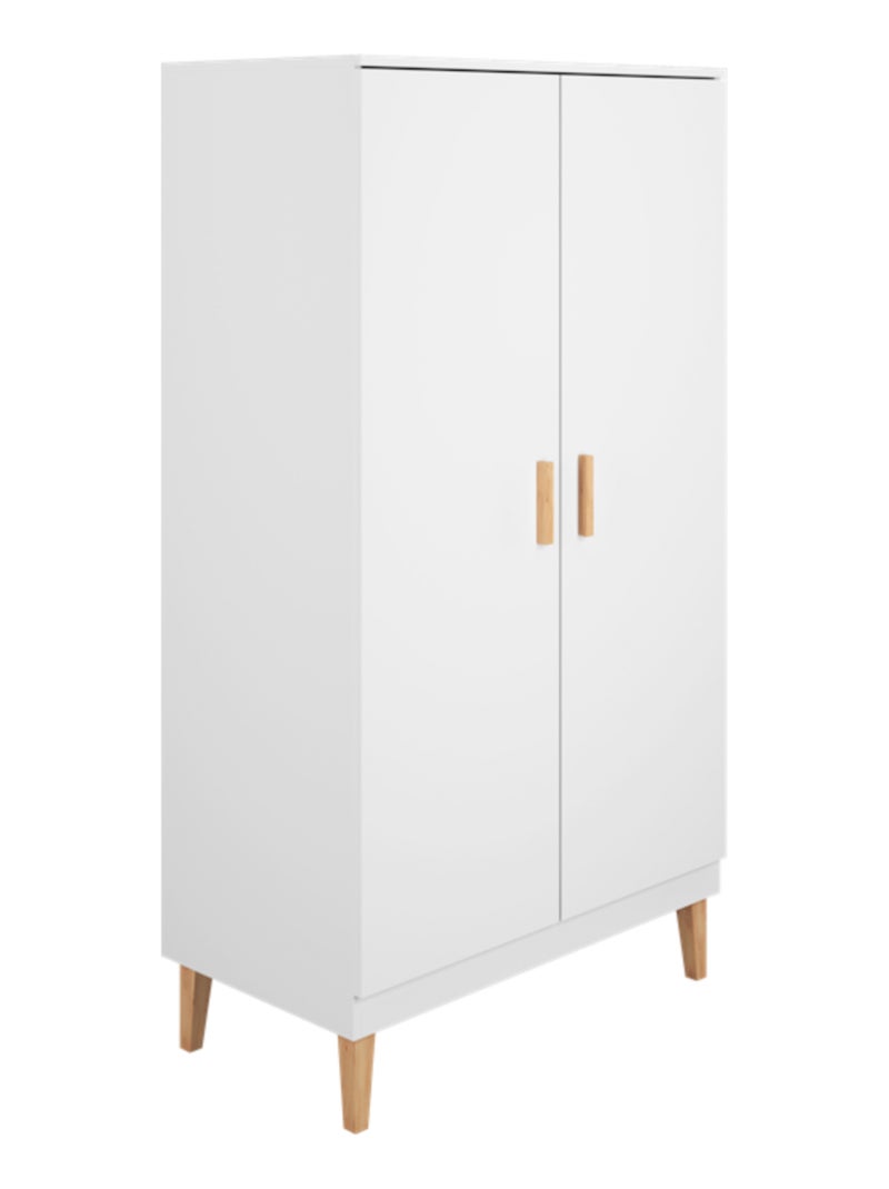 Armoire Enfant 2 portes Kubi Blanc - Kiabi