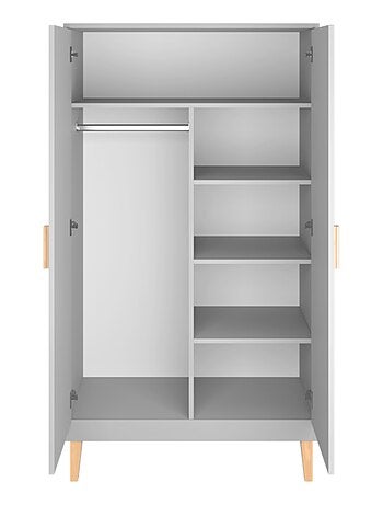 Armoire Enfant 2 portes Kubi