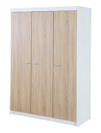 Armoire enfant 3 portes à fermeture douce 'Gabriella' ROBA