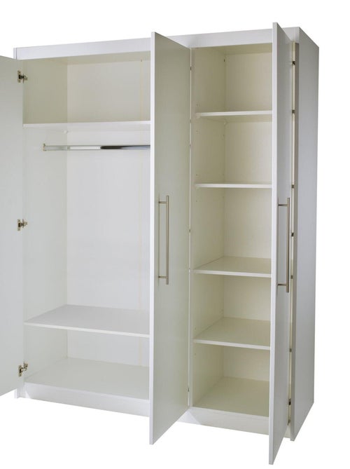 Armoire enfant 3 portes à fermeture douce 'Maren' ROBA - Kiabi