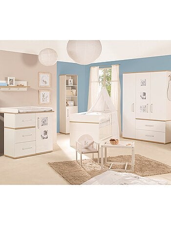 Armoire enfant 3 portes et 2 tiroirs 'Pia' ROBA