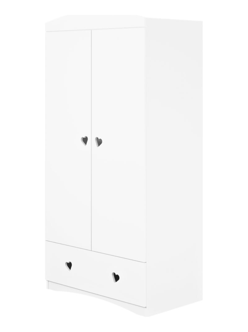 Armoire Enfant Julia Blanc - Kiabi