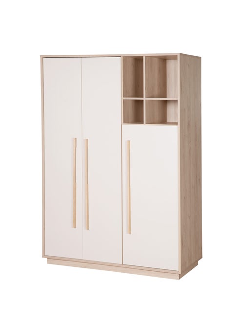 Armoire enfant minimaliste 3 portes avec rangements ouverts Elva Roba - Kiabi Armoire enfant minimaliste 3 portes avec rangements ouverts Elva Roba - Kiabi