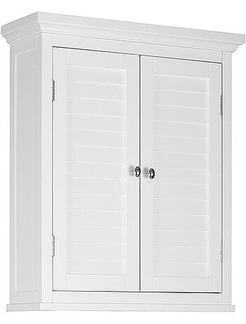 Armoire murale de salle de bain effet bois, 61cm