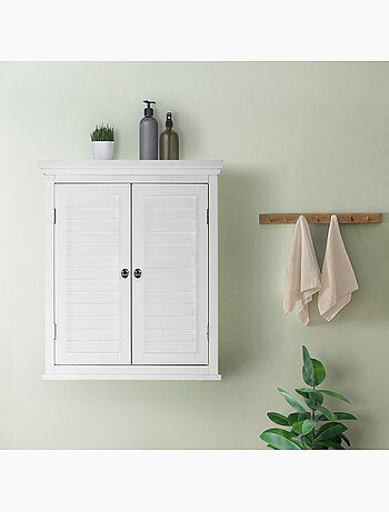 Armoire murale de salle de bain effet bois, 61cm
