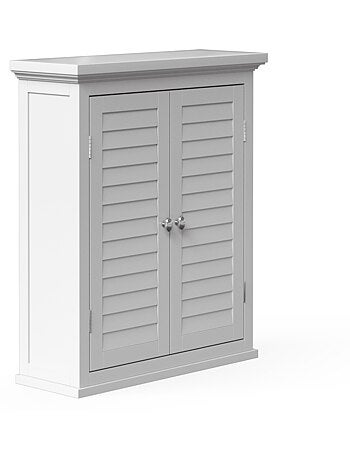 Armoire murale de salle de bain effet bois, 61cm