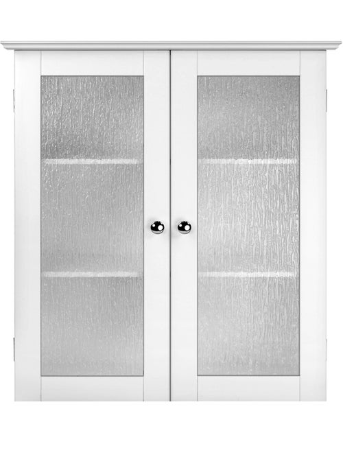 Armoire murale de salle de bain effet bois, 64cm - Kiabi