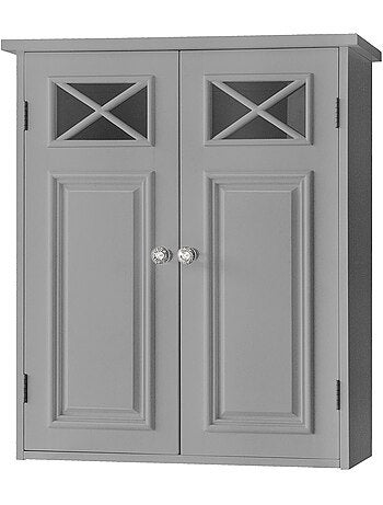Armoire murale de salle de bain en 2 portes, 61cm