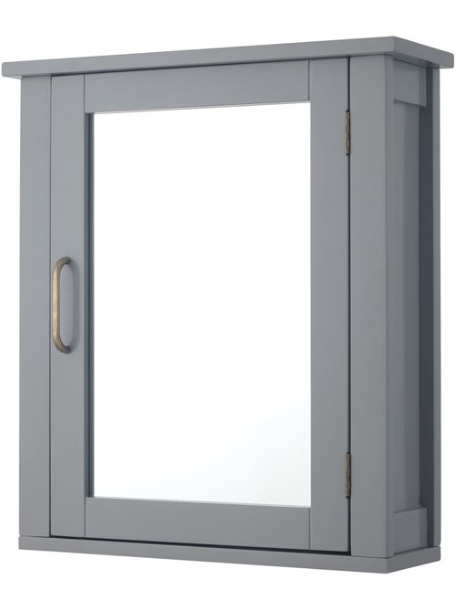 Armoire murale de salle de bain en effet bois, 53cm - Kiabi