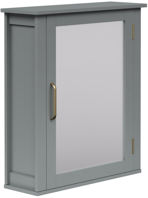 Armoire murale de salle de bain en effet bois, 53cm - Kiabi