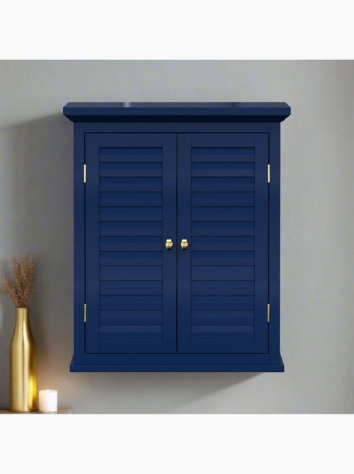 Armoire murale de salle de bain en effet bois, 61cm - Kiabi