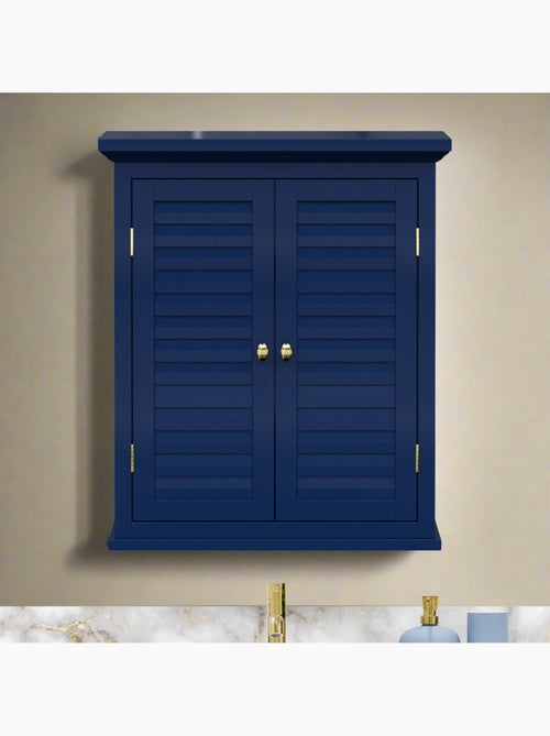 Armoire murale de salle de bain en effet bois, 61cm - Kiabi