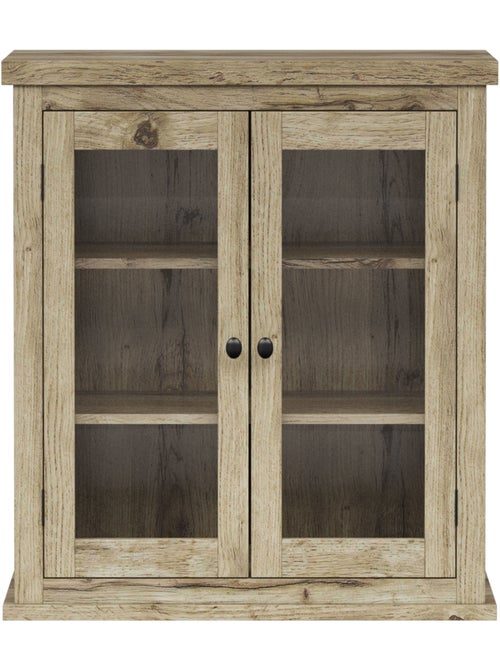 Armoire murale de salle de bain en effet bois, 64cm - Kiabi