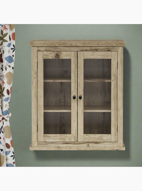 Armoire murale de salle de bain en effet bois, 64cm - Kiabi