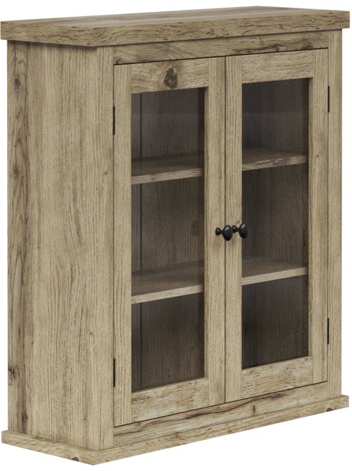 Armoire murale de salle de bain en effet bois, 64cm - Kiabi