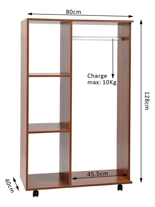 Armoire penderie à vêtement - Kiabi