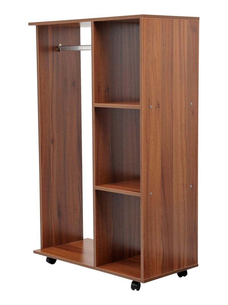 Armoire penderie à vêtement Marron - Kiabi
