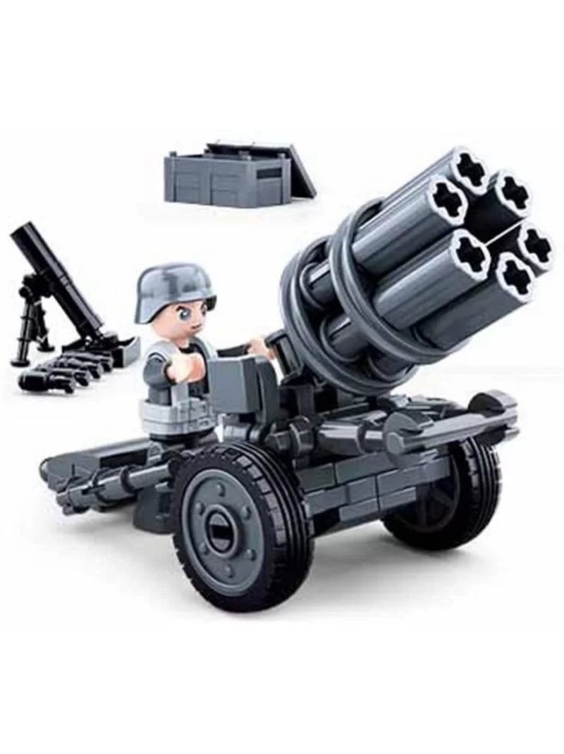 Army WWII - Canon anti-aérien allemand Gris - Kiabi