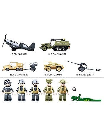Army WWII - La bataille 552 pièces