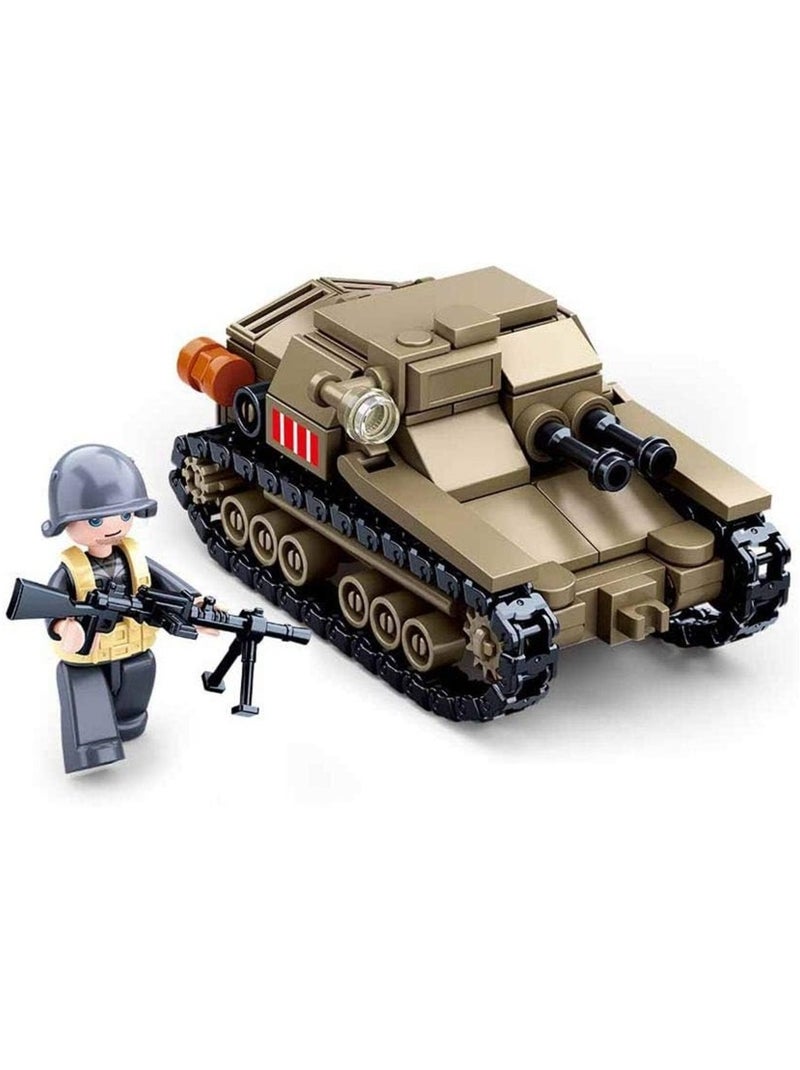 Army WWII - Petit char d'assaut italien Marron - Kiabi