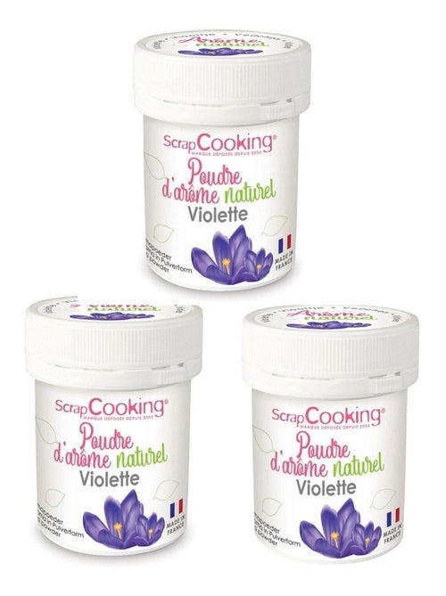 Arôme alimentaire naturel en poudre 45 g - - ScrapCooking - Kiabi