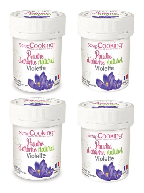 Arôme alimentaire naturel en poudre 60 g - - ScrapCooking - Kiabi
