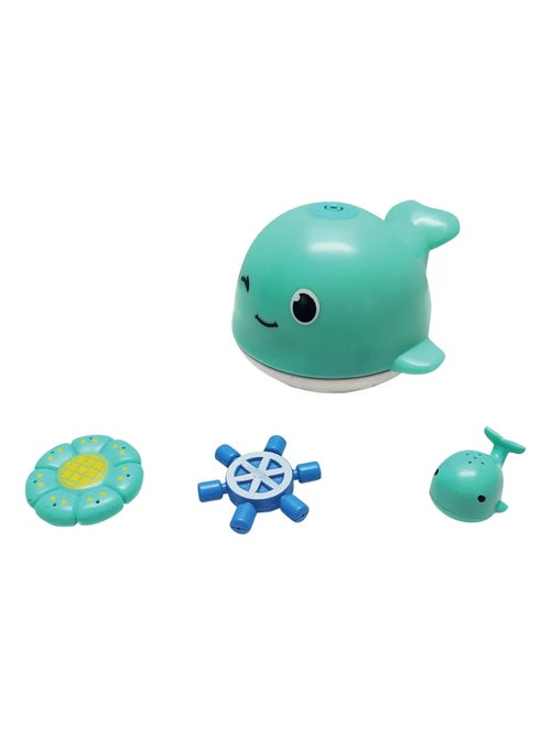 Arroseur de bain baleine avec lumière - Kiabi