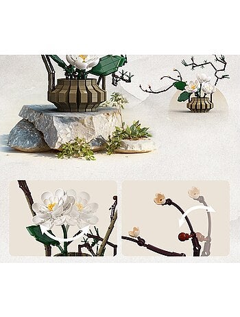 Art floral oriental Hiver 990 pièces
