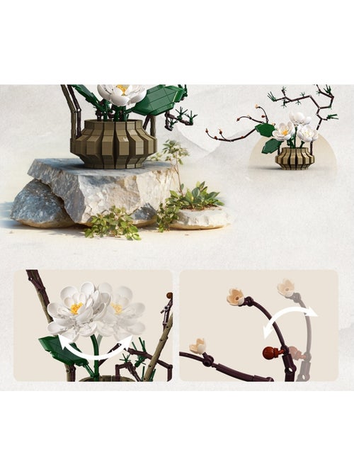 Art floral oriental Hiver 990 pièces - Kiabi Art floral oriental Hiver 990 pièces - Kiabi
