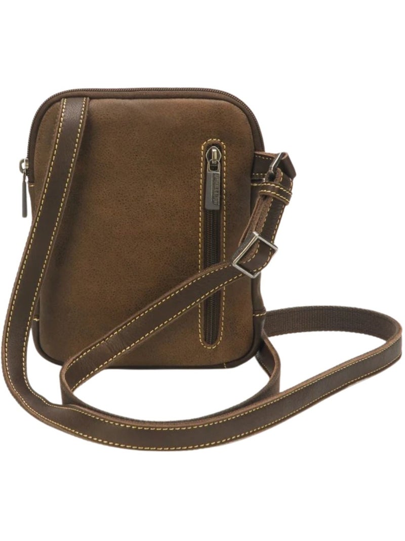 Arthur & Aston Sacoche Homme Marron - Kiabi