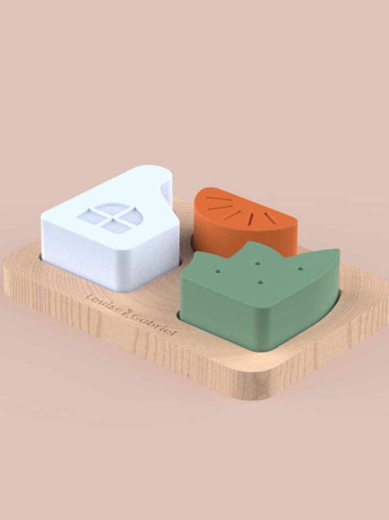 Arthur Le Puzzle en Caoutchouc naturel Multicolore - Kiabi