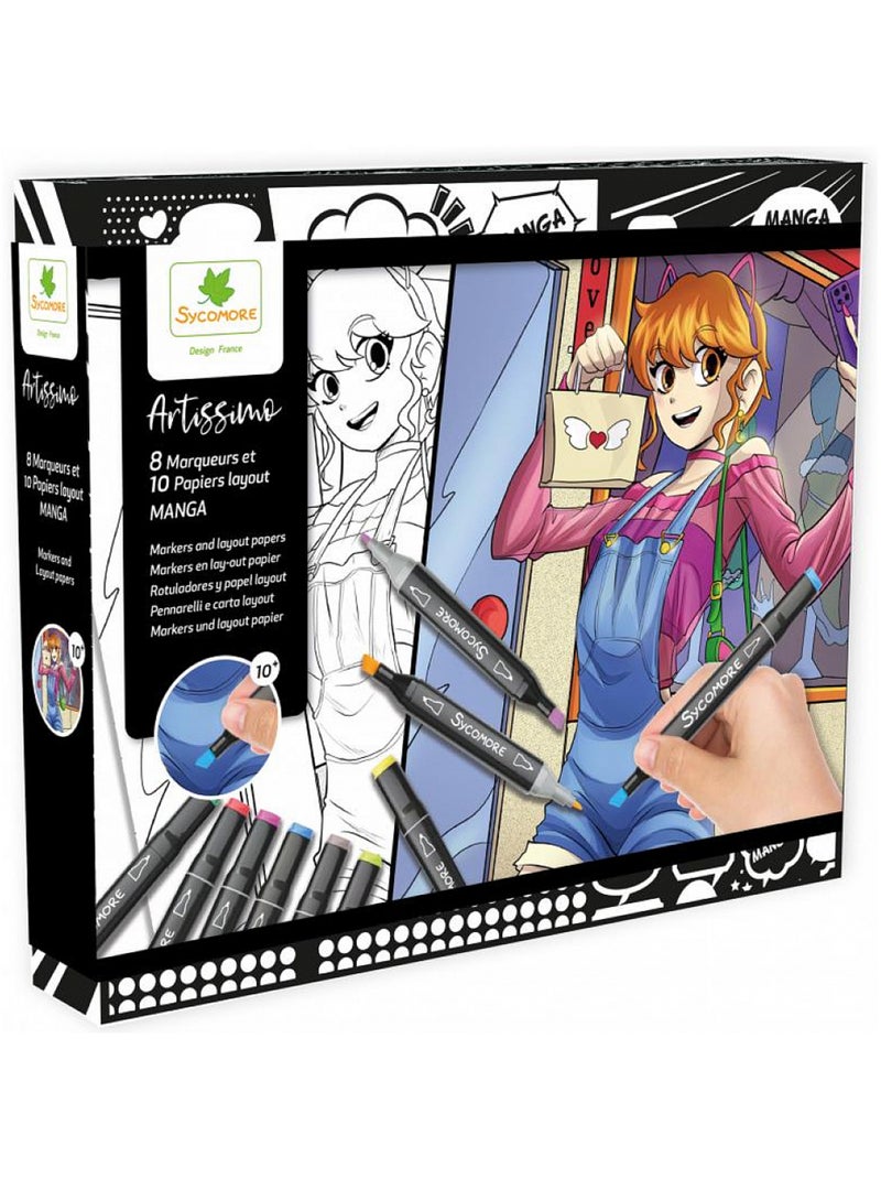 Artissimo gm layout marqueurs  manga fille N/A - Kiabi