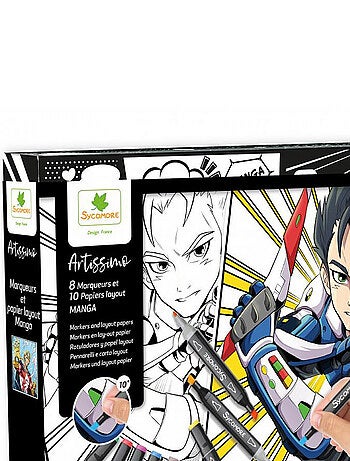 Artissimo gm layout marqueurs _x_ manga garcon