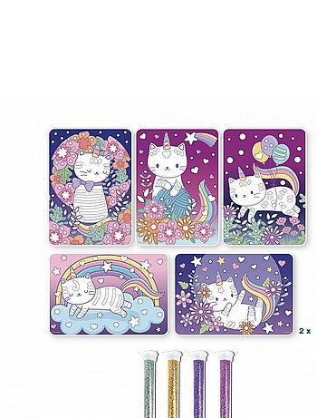 Artissimo paillettes chats petit modele