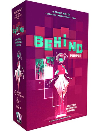 'Asmodee' Behind : Purple Casse tete cooperatif