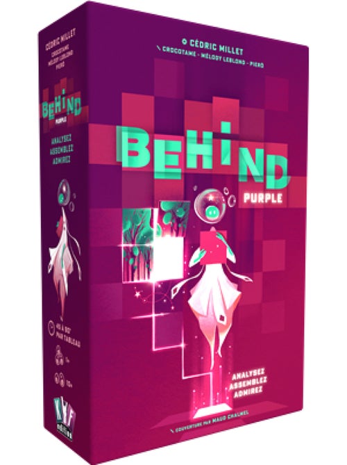 'Asmodee' Behind : Purple Casse tete cooperatif - Kiabi