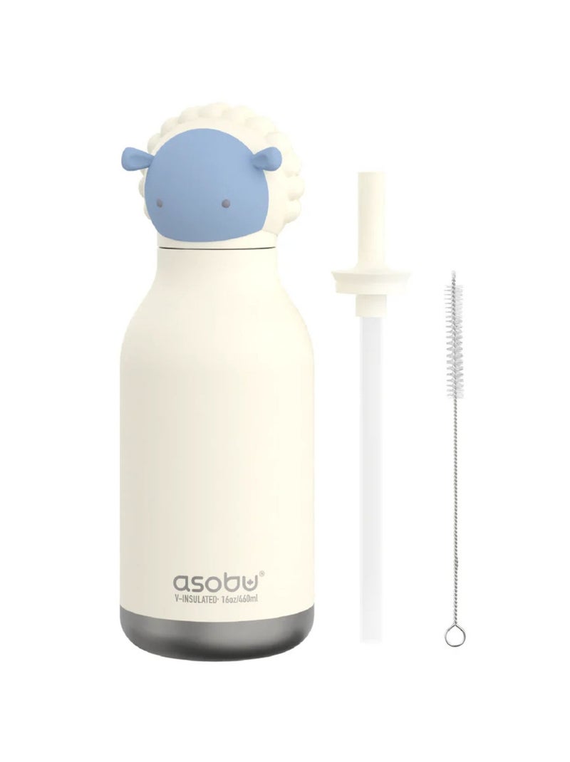 Asobu - Gourde isotherme Bestie Blanc - Kiabi