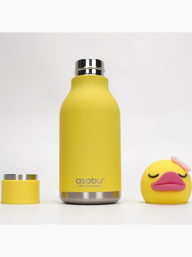 Asobu - gourde isotherme bestie Jaune - Kiabi