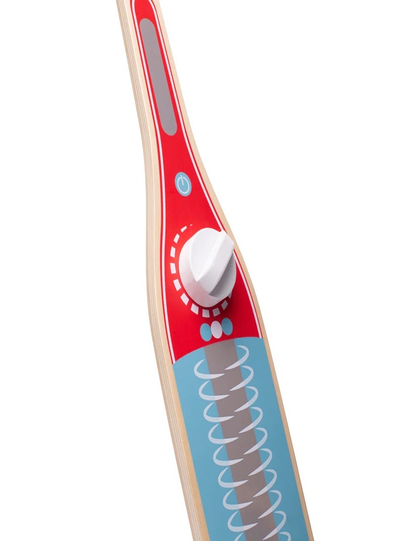 Aspirateur en bois pour enfant Rouge - Kiabi